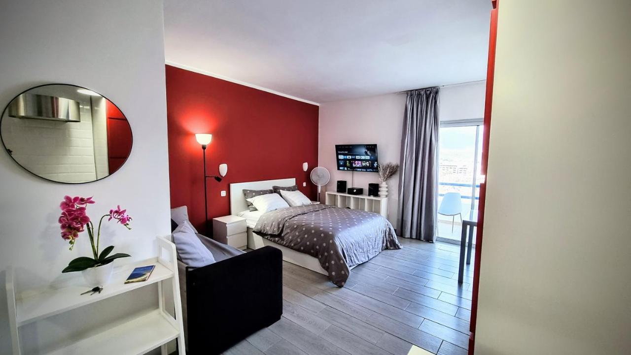 Stunning Studio With A Sea View And Pool, Paraiso Del Sur 1309 Costa Adeje  ภายนอก รูปภาพ