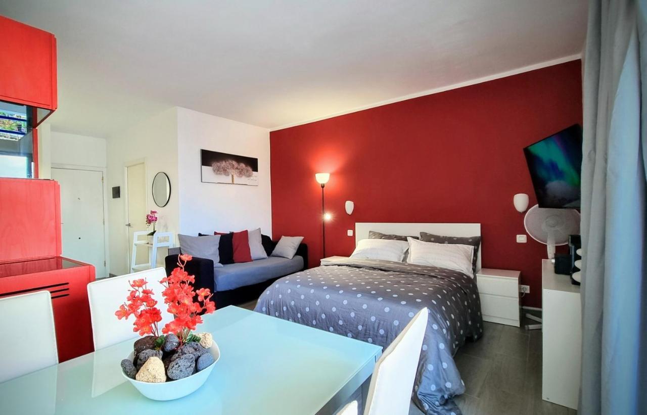 Stunning Studio With A Sea View And Pool, Paraiso Del Sur 1309 Costa Adeje  ภายนอก รูปภาพ
